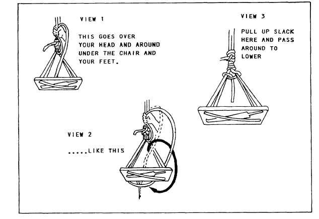 Bosun Chair Rigging