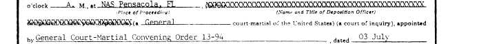 Sample DD Form 453 Subpoena 14135 176